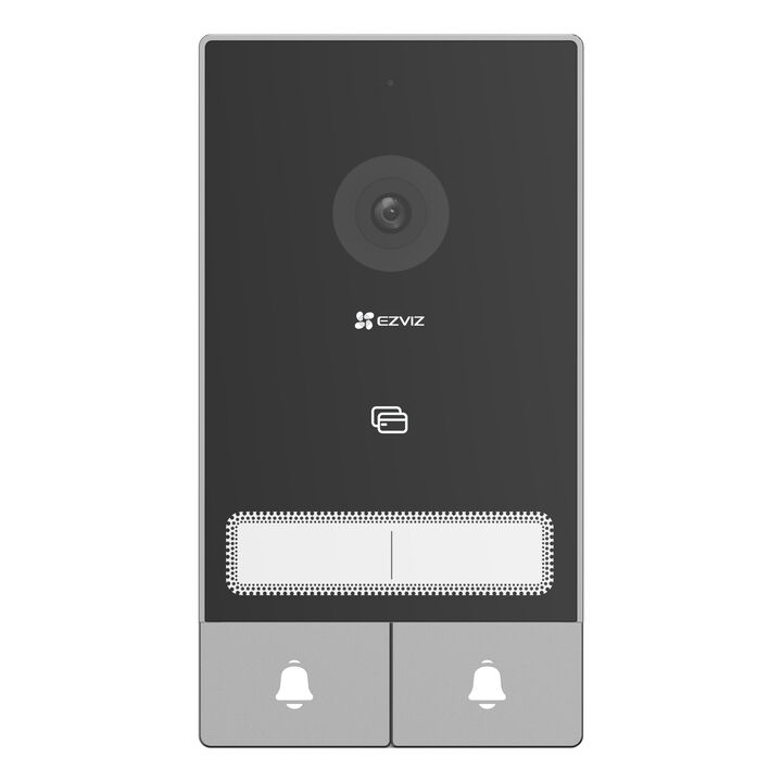 Videoportero dom&eacute;stico inteligente. Sistema de entrada inteligente unificado para doble comodidad. El kit para 2 familias HP7 est&aacute; preparado para ayudar a dos familias que comparten la misma entrada principal y desean funciones avanzadas inteligentes y remotas para controlar el acceso a su casa por separado. Compuesto por dos botones de habla individuales y dos monitores de interior independientes, el nuevo sistema permite a cada uno de los propietarios responder a las visitas, ver v&iacute;deos de alta resoluci&oacute;n, comprobar las alertas de detecci&oacute;n y gestionar el acceso de los usuarios de una forma mucho m&aacute;s sencilla, incluso desde sus smartphones.