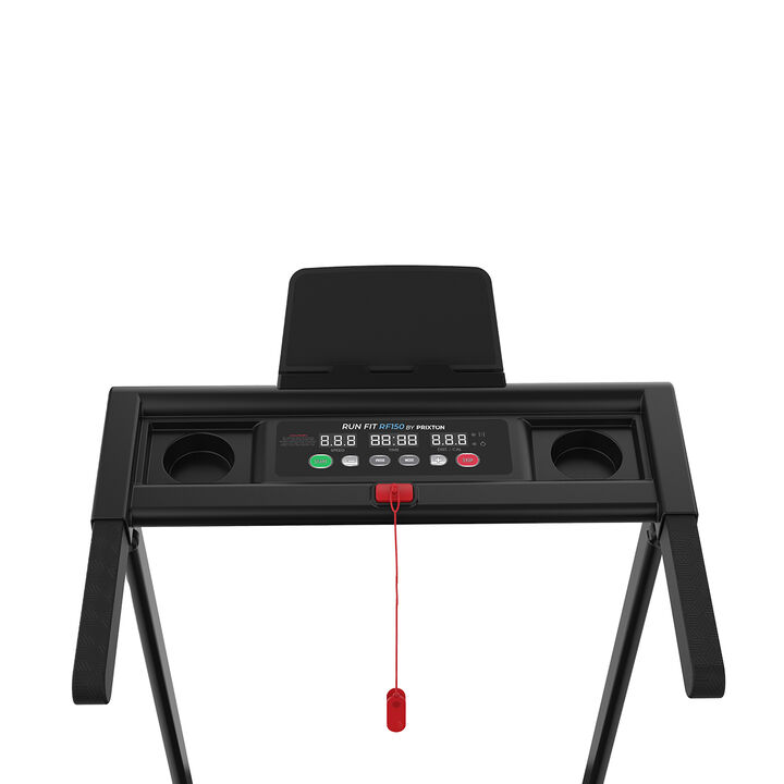 Con la cinta de correr RF150 podr&aacute;s correr entre 1-10 km/h sin salir de casa. Escoge entre sus 12 programas para adaptar tu ejercicio en todo momento. Adem&aacute;s, podr&aacute;s guardarla c&oacute;modamente gracias a su dise&ntilde;o de plegado ultracompacto.