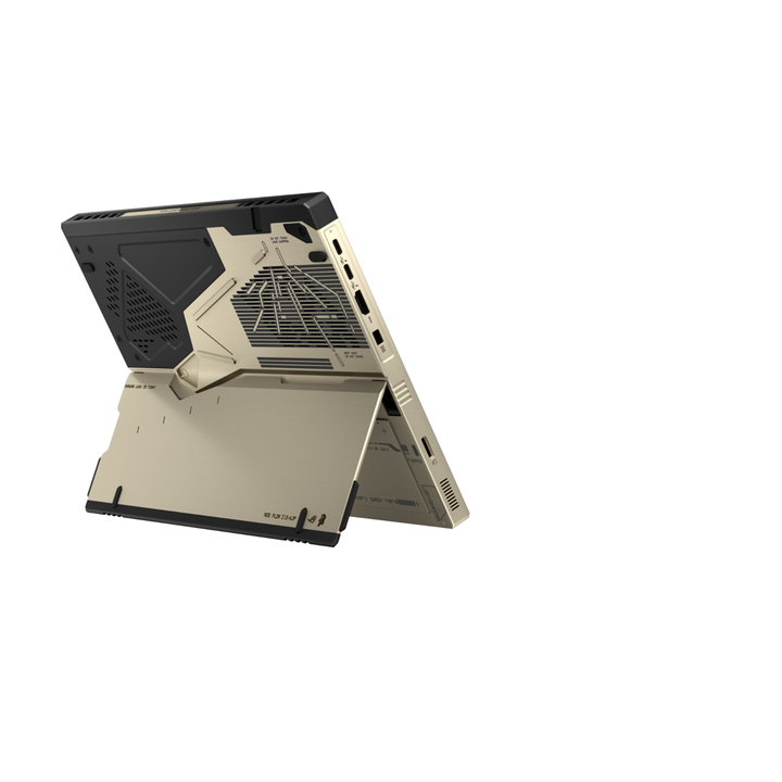 ASUS ROG Flow Z13-KJP GZ302EAC-RU178W - Ordenador Port&aacute;til Gaming de 13.4" WQXGA 180Hz (AMD Ryzen AI Max+ 395, 128GB RAM, 1TB SSD, Radeon 8060S, Windows 11 Home) Oro Decennium - Teclado QWERTY espa&ntilde;ol