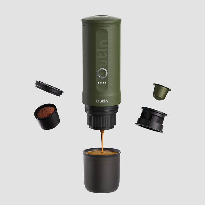 Cafetera espresso port&aacute;til Nano