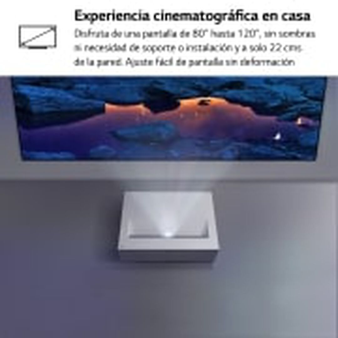 Proyector HU715QW LG CineBeam