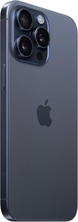 iPhone 15 Pro reacondicionado Premium A+ de 1 TB, acabado titanio azul.