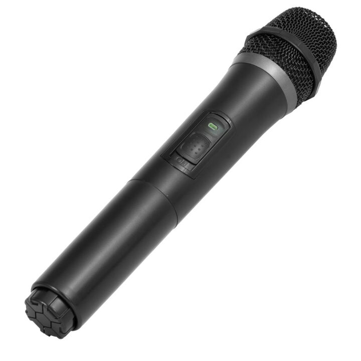 <p>El <strong>COLUMBA-KARAOKE</strong> es un potente altavoz de fiesta de <strong>1000 W de potencia m&aacute;xima</strong>, dise&ntilde;ado para disfrutar de sesiones de karaoke y m&uacute;sica con un sonido potente y una iluminaci&oacute;n espectacular. Incorpora dos micr&oacute;fonos inal&aacute;mbricos VHF, por lo que solo tendr&aacute;s que conectar tu televisor, smartphone o tablet mediante Bluetooth para comenzar a cantar tus canciones favoritas.</p>