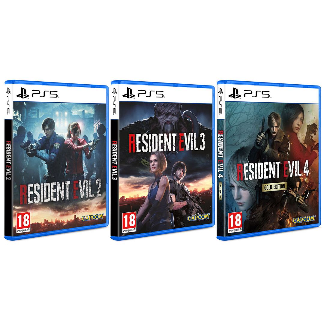 Pack Resident Evil: 2-3-4 Remake PS5