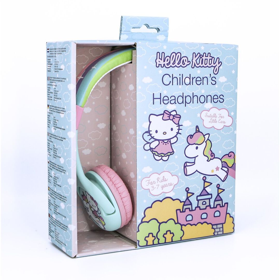 Auricular Hello Kitty Unicorn Limitador Volumen