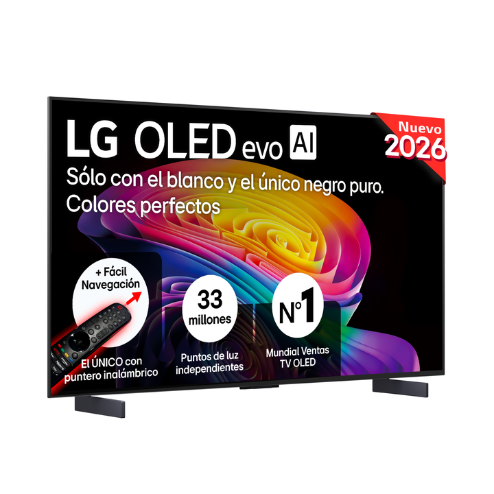 Smart TV LG OLED evo AI C6 42 pulgadas 4K 2026