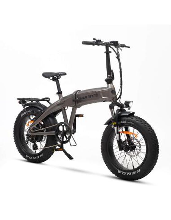 Bicicleta eléctrica de montaña con asistente al pedaleo, motor de 250W 48V, batería de 15Ah, 7 velocidades, plegable, frenada hidráulica, Horquilla Exsho y cuadro de aluminio smartGyro Ebike FAT.