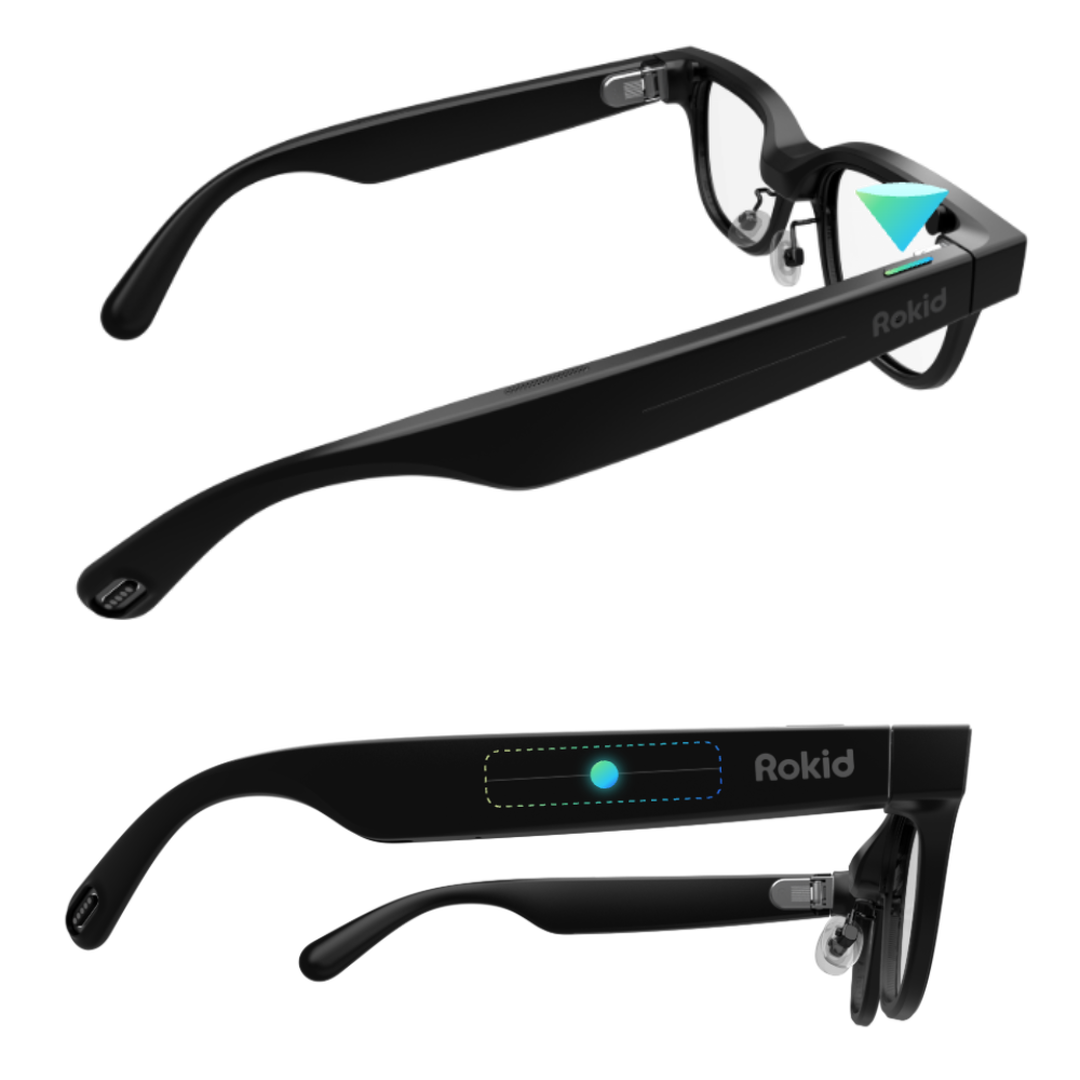 Gafas con IA y AR con pantalla &oacute;ptica dual