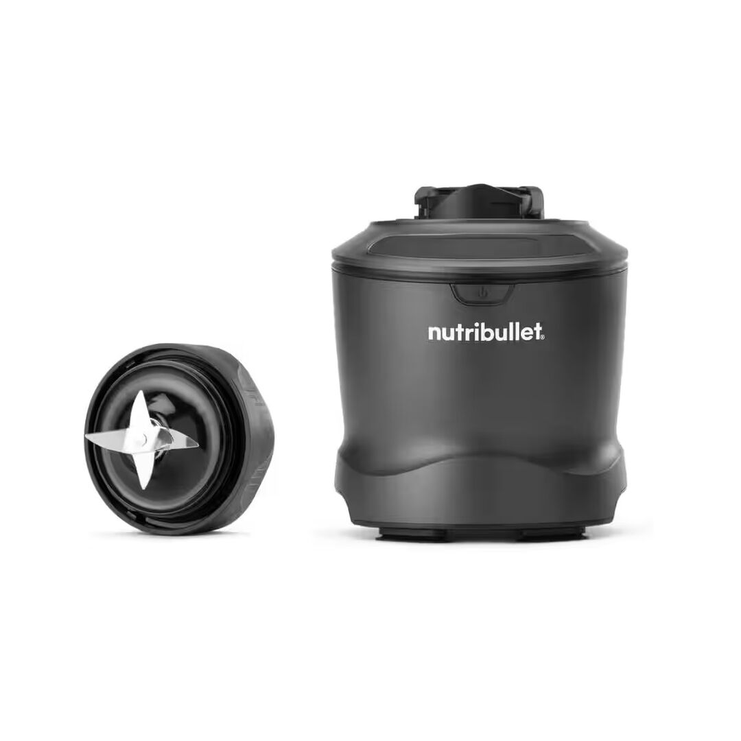 SmartSense Blender Combo NBF550DG,. Batidora de Vaso con 5 Velocidades + Función Pulse, Jarra 1.89l, Vaso 946ml y con Asa 710ml, Ciclo Automático Inteligente, Tapa para Llevar, 1500W, Negro