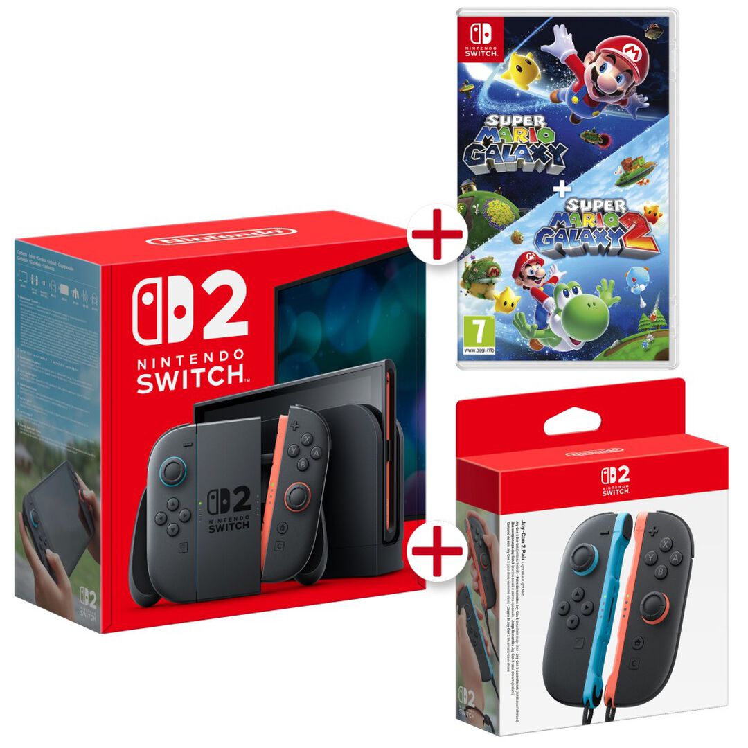 Nintendo Switch2 + Super Mario Galaxy 1y2 + Joycon