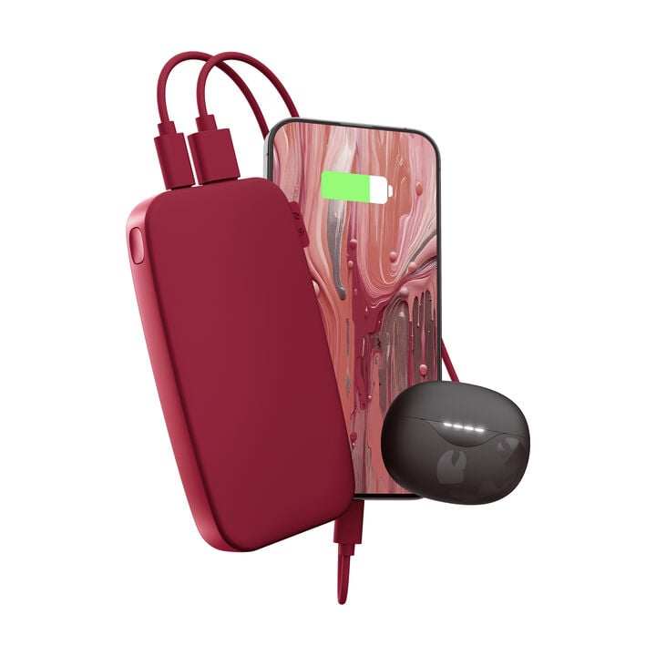 Powerbank 12000 mAh
Batería recargable de bolsillo
Nuestros ltimos Powerbanks tienen un diseño suave y, gracias a la función de carga rápida, son más rápidos que nunca. Con 20W Power Delivery sus dispositivos estarán listos para funcionar antes de que se de cuenta. El Powerbank 12000 mAh puede cargar su teléfono hasta 4 veces y su tablet hasta 2 veces.
 Carga ultrarrápida con suministro de energía de 20 W
 Carga hasta el 50% en 30 min
 6 características de seguridad
 Aprobado para avión Powerbank 12000 mAh
Batería recargable de bolsillo
Nuestros ltimos Powerbanks tienen un diseño suave y, gracias a la función de carga rápida, son más rápidos que nunca. Con 20W Power Delivery sus dispositivos estarán listos para funcionar antes de que se de cuenta. El Powerbank 12000 mAh puede cargar su teléfono hasta 4 veces y su tablet hasta 2 veces.
 Carga ultrarrápida con suministro de energía de 20 W
 Carga hasta el 50% en 30 min
 6 características de seguridad
 Aprobado para avión