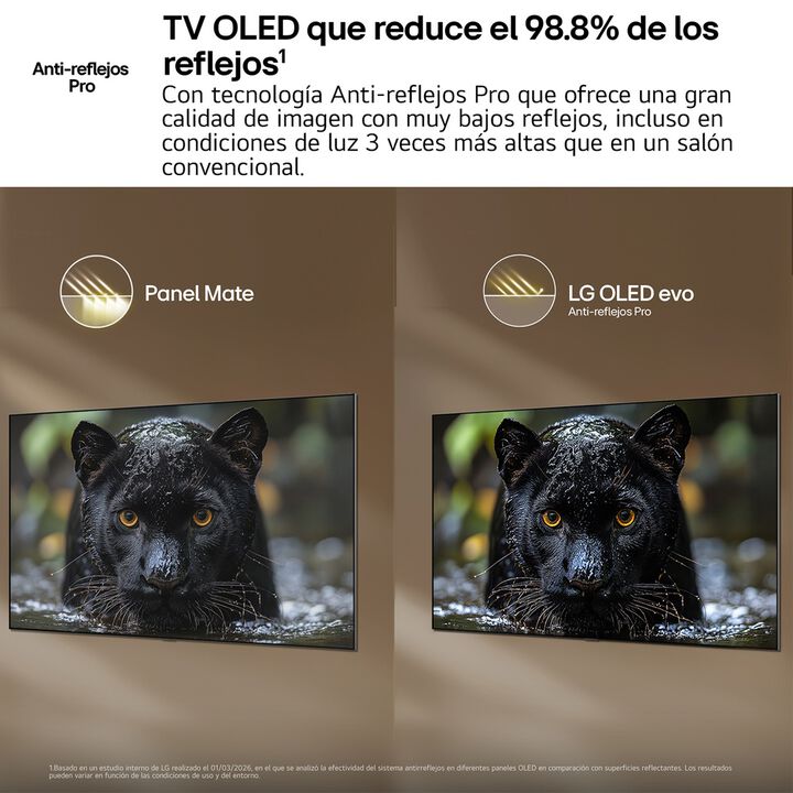 Smart TV LG OLED evo AI C6 42 pulgadas 4K 2026