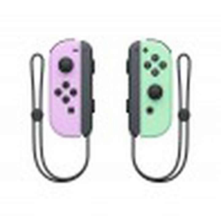 Conjunto compuesto por 2 mandos Joy-Con, uno Izquierda (color morado)  y otro Derecha (color verde).
MANDOS JOY-CON 
 Un mando o dos, en vertical o en horizontal, control por movimiento o mediante botones&hellip; Con los nuevos mandos Joy-Con para Nintendo Switch tendr&aacute;s flexibilidad total a la hora de jugar y descubrir&aacute;s nuevas formas de interactuar que transformar&aacute;n por completo tus experiencias de juego. 
 Su dise&ntilde;o incluye la sofisticada funci&oacute;n de vibraci&oacute;n HD, que ofrece una vibraci&oacute;n mucho m&aacute;s realista que antes, y permite utilizar uno en cada mano o compartirlos con un amigo; adem&aacute;s de poder incorporarlos al armaz&oacute;n para controles Joy-Con (venta por separado) que los transformar&aacute; en un mando de estilo tradicional. Cada Joy-Con contiene sus propios botones, sensor de aceler&oacute;metro y sensor de movimiento que posibilita que puedan funcionar como un mando independiente. 
 Adem&aacute;s, los Joy-Con integran nuevas prestaciones que hacen de Nintendo Switch m&aacute;s interactiva. Por un lado, el Joy-Con izquierdo tiene un bot&oacute;n de captura para hacer capturas de pantalla durante tus partidas y compartirlas a trav&eacute;s de las redes sociales. El Joy-Con derecho, por su parte, dispone de un punto NFC para usar figuras amiibo, as&iacute; como una c&aacute;mara infraroja de movimiento que detecta la distancia, forma y movimiento de objetos cercanos en los juegos dise&ntilde;ados para esta tecnolog&iacute;a.