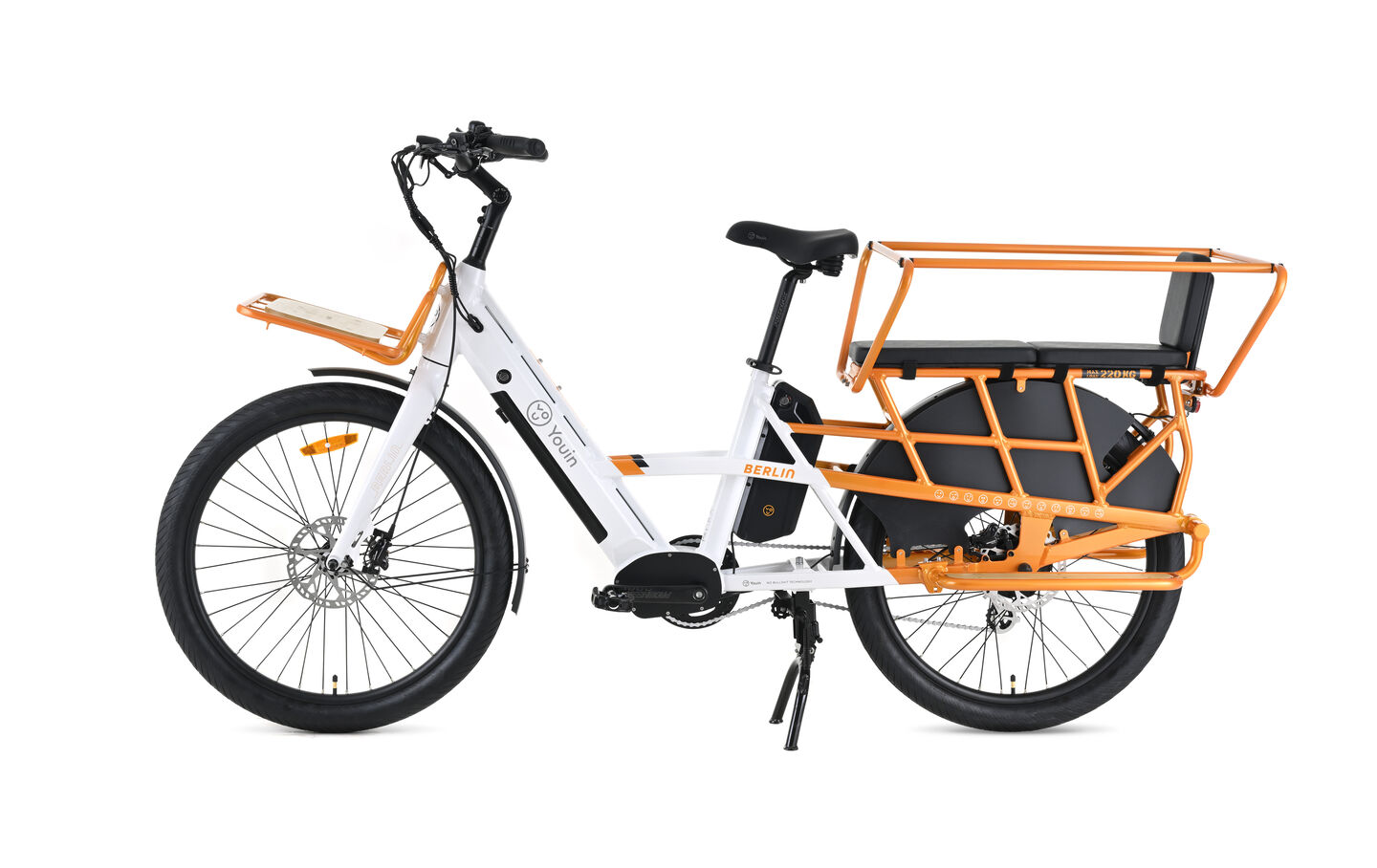 Bicicleta el&eacute;ctrica cargo Berlin Pro