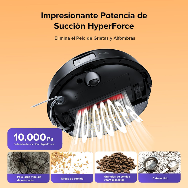 Robot aspirador y friegasuelos Roborock Q10 VF con funcion de mapeo autom&aacute;tico