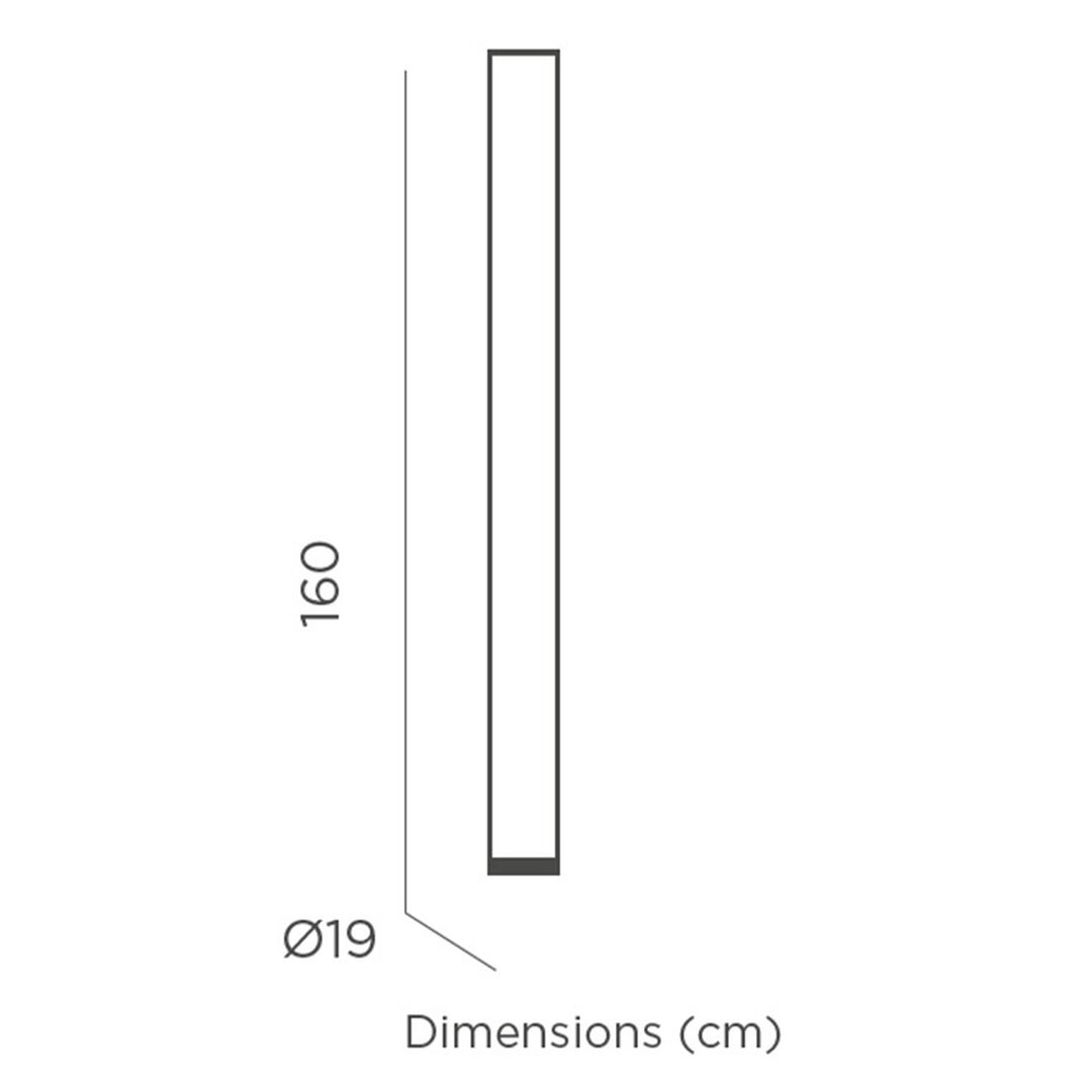 L&aacute;mpara pie Fity 160 Bater&iacute;a Luz RGB + fr&iacute;a