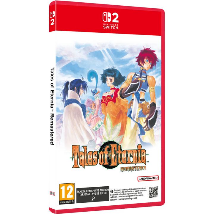 PREVENTA TALES OF ETERNIA REMASTERED NINTENDO SWITCH 2 TARJETA LLAVE DE JUEGO VERSI&Oacute;N ESPA&Ntilde;OLA