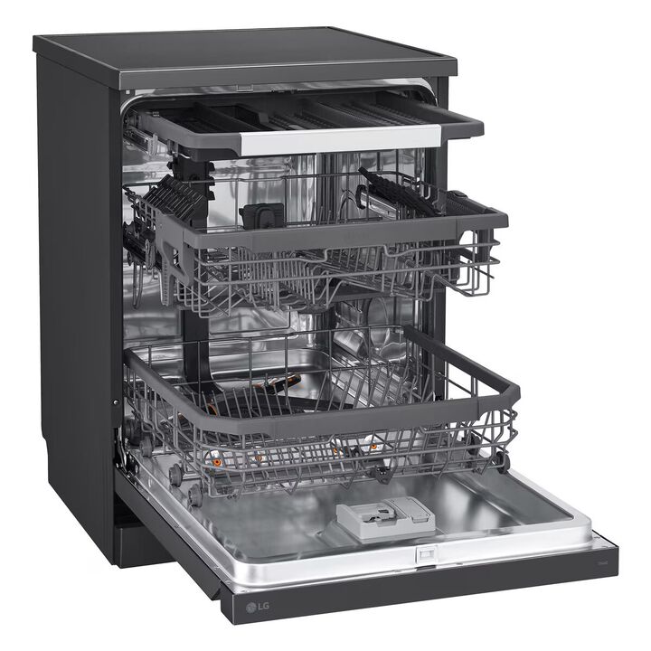 Lavavajillas 14 servicios con vapor, QuadWash, autosecado y conectividad Wi-Fi.