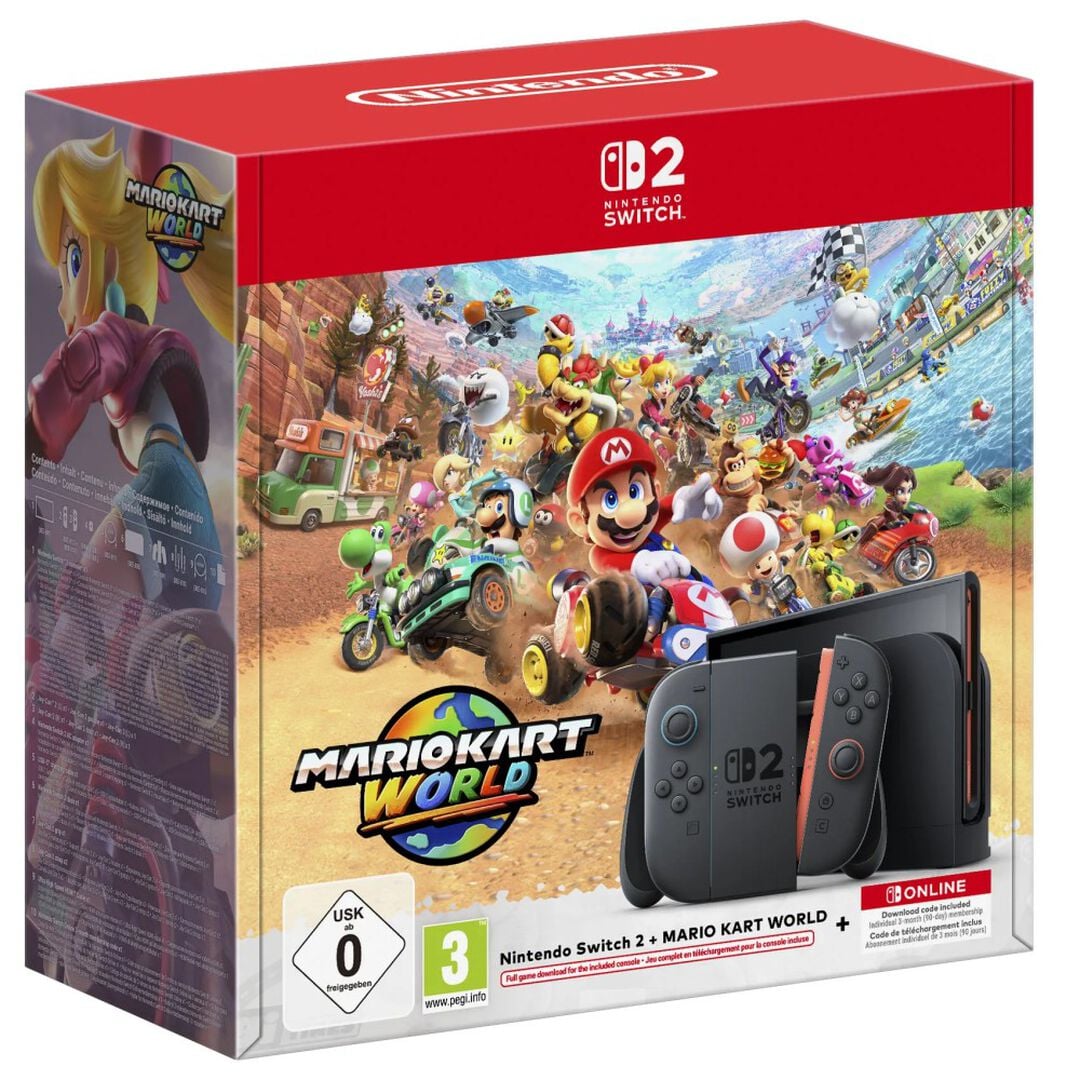 Nintendo Switch 2 + Mario Kart World + 3 meses NSO
