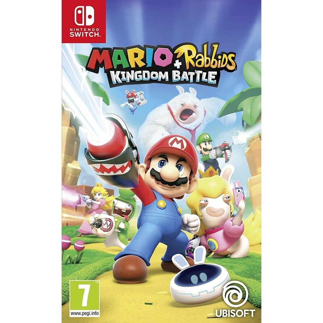 Nintendo Switch Lite Turquesa + Mario&Rabbids CIAB