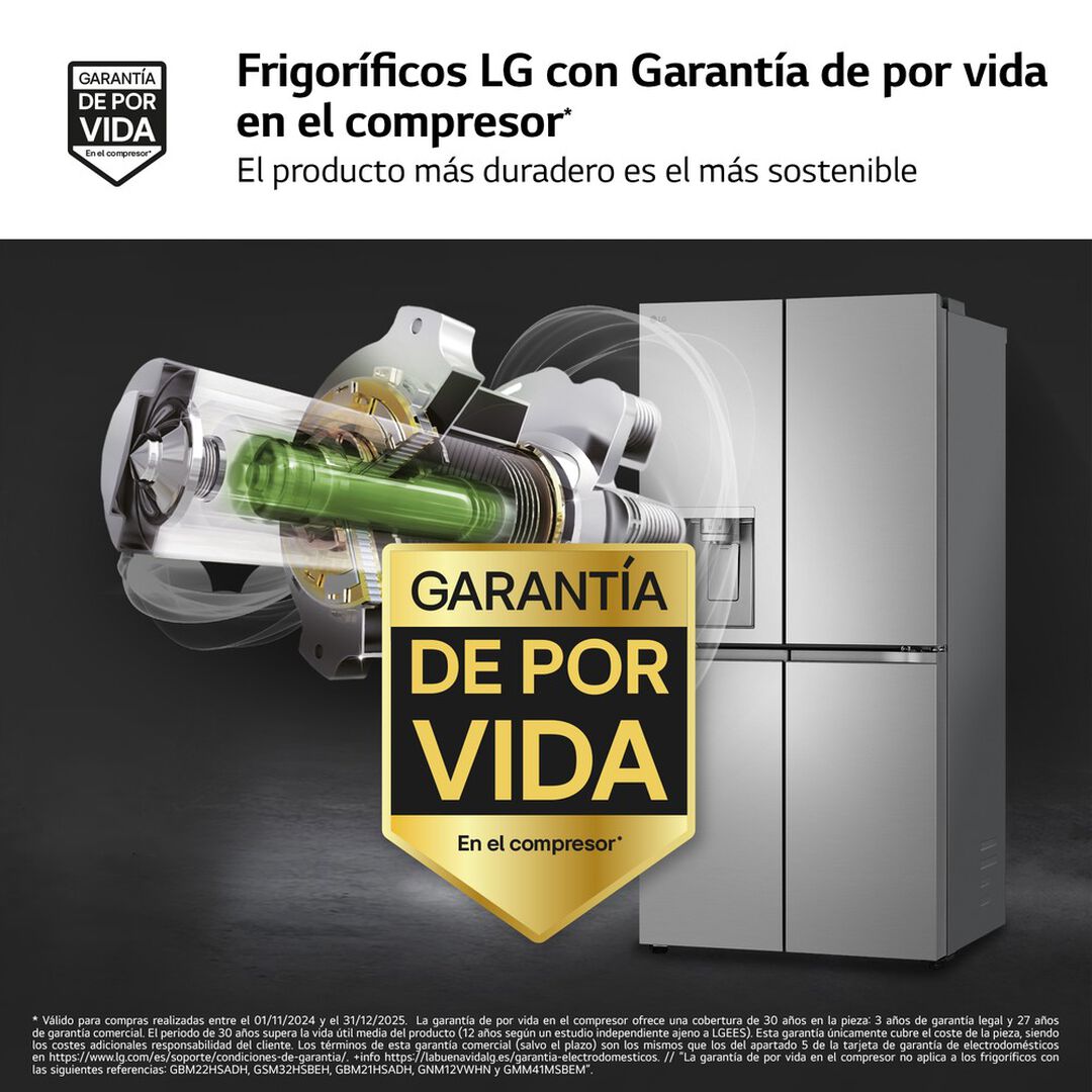 Frigor&iacute;fico Americano 506L  Inox GML861PYPE