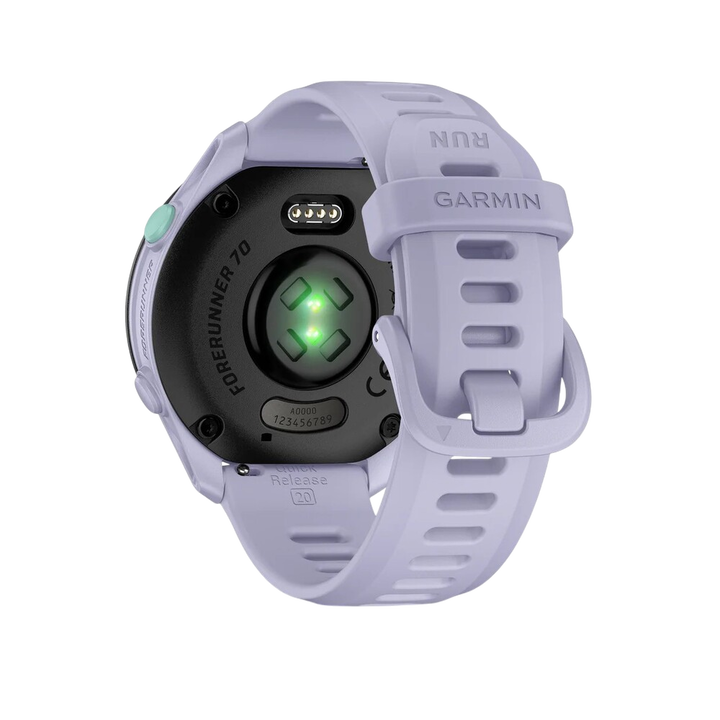 El&nbsp;Garmin Forerunner 70&nbsp;es un reloj GPS sencillo, ligero e intuitivo dise&ntilde;ado para ayudar tanto a principiantes como a corredores habituales a progresar. Con su&nbsp;brillante pantalla AMOLED, seguimiento GPS preciso y herramientas inteligentes de entrenamiento, ofrece lo esencial del ecosistema Garmin en un formato accesible y eficiente