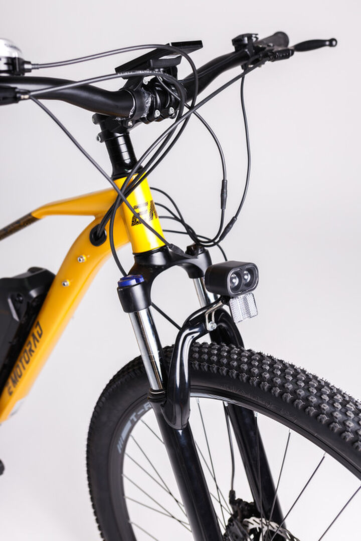 Bicicleta el&eacute;ctrica monta&ntilde;a 29" T-Rex Air Amarilla