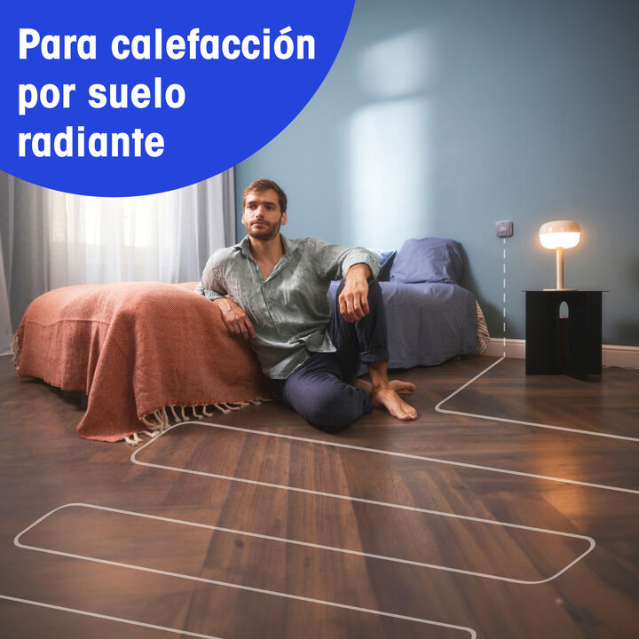Controla la temperatura de tu hogar con el Termostato inteligente de Tado. Podrás controlar la calefacción de suelo radiante, adaptar el clima de tu hogar e incluso programar horas en las que encender y apagar este termostato. Gestiónalo todo desde la comodidad de tu smartphone, en cualquier momento y en cualquier lugar.