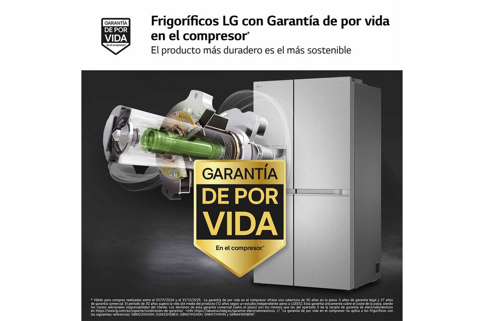 Frigor&iacute;fico Side by Side 628 L con DoorCooling+, Fresh Converter y tecnolog&iacute;a Wi-Fi.
