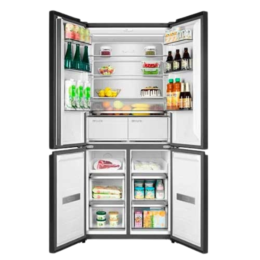 Frigor&iacute;fico Side By Side 190X83.3 4 Puertas Total No Frost TCL RC456CXE0 Free Built-in Inox Clase E