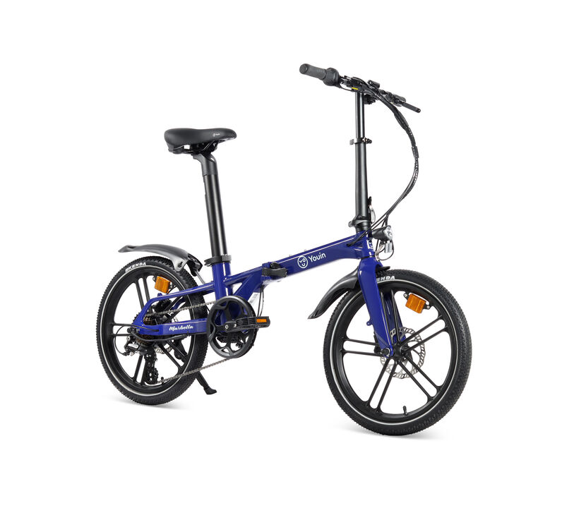 eBIKE Marbella - Urban - Fat 20&rdquo; -F.Hidraul - Bat.en sill&iacute;n.- AZUL