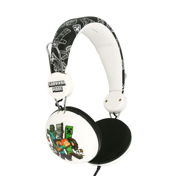AURICULARES CON CABLE CON LICENCIA OFICIAL MINECRAFT PARA NI&Ntilde;OS A PARTIR DE 8 A&Ntilde;OS HASTA ADULTOS