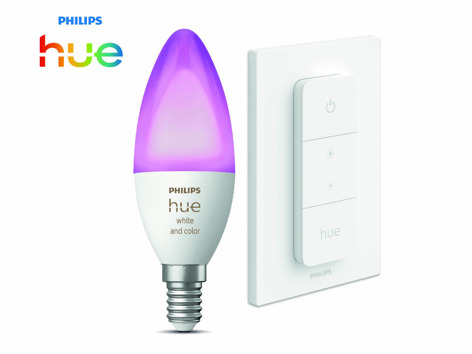 Bombilla Inteligente E14 4,2W RGB+mando