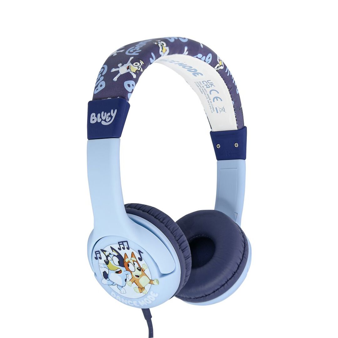 Auricular Infantil + Cable Bluey Limitador Volumen