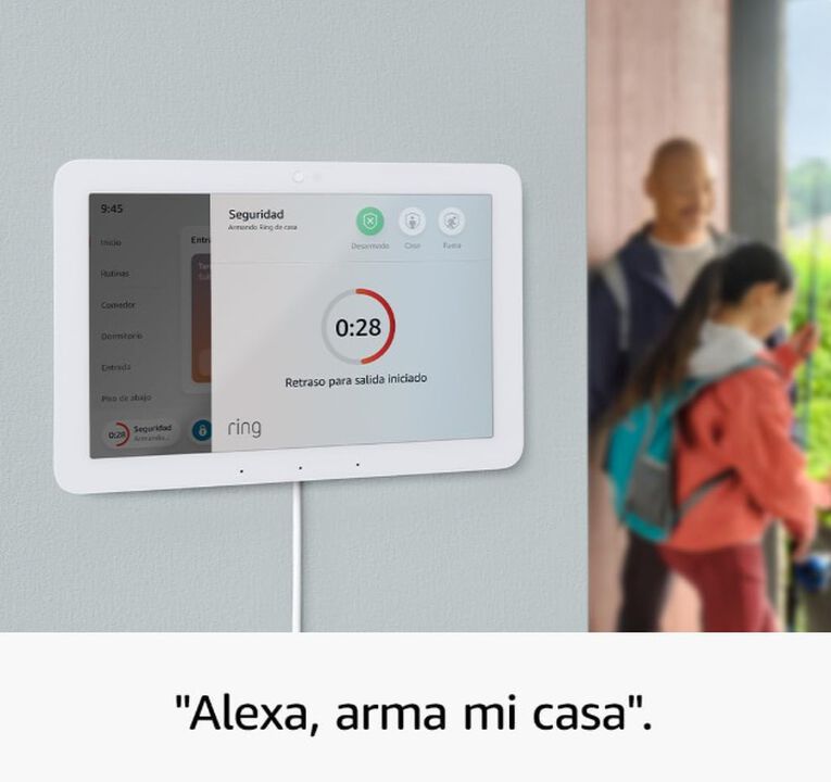 Cuadro de mandos de Hogar digital con pantalla de 8" y Alexa