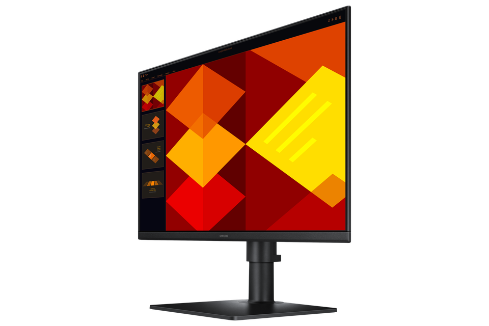 Optimiza tu experiencia visual con la pantalla Samsung S40GD. Su panel IPS garantiza colores vivos y uniformes en toda la superficie de la pantalla, proporcionando una inmersión total. Su alta frecuencia de actualización garantiza una visualización fluida y receptiva, ideal tanto para el trabajo como para el entretenimiento. Con el modo Eye Saver, la luz azul y el parpadeo se reducen para mantener la comodidad de la visualización incluso después de largas horas de uso. El monitor es reclinable, orientable y giratorio, y tiene un pie ajustable en altura, proporcionando una comodidad óptima y una ergonomía personalizable. Además, su diseño elegante con bordes ultrafinos encaja perfectamente en cualquier espacio de trabajo o de ocio.