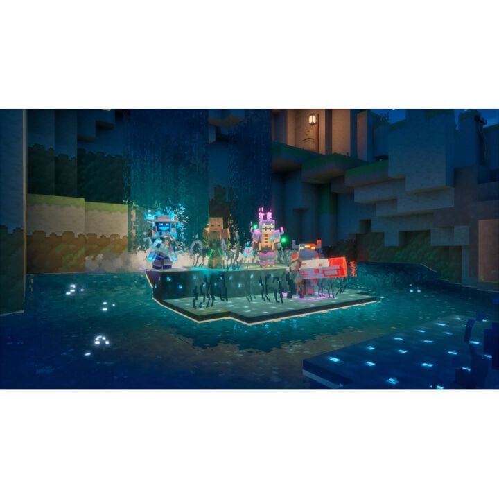 MINECRAFT DUNGEONS 2 DELUXE EDITION PARA NINTENDO SWITCH 2 TARJETA LLAVE JUEGO VERSI&Oacute;N ESPA&Ntilde;OLA