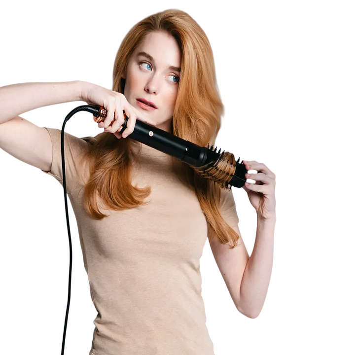 Moldeador de cabello, 4 cabezales distintos, Motor digital de alta velocidad, Hasta 150 km/h