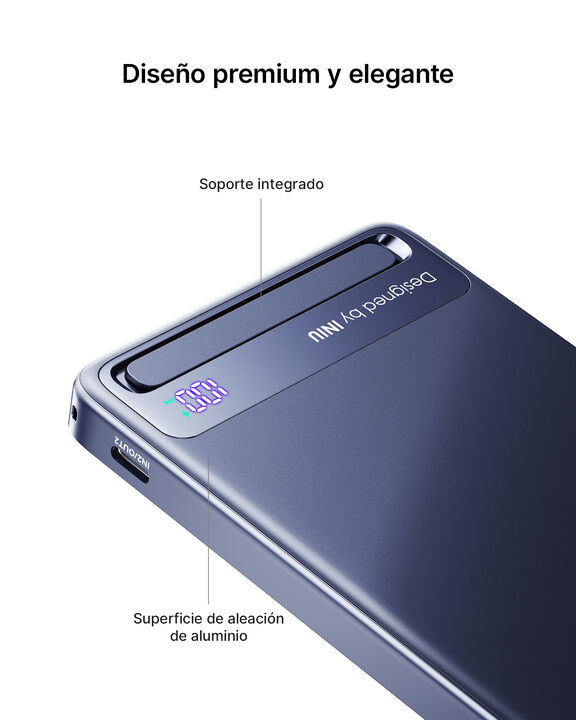 Power bank	MagPro Slim 10000 mAh Qi2.2 Blue