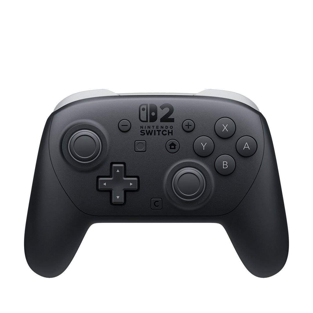 MANDO NINTENDO SWITCH 2 PRO CONTROLLER PARA NINTENDO SWITCH 2 VERSIÓN ESPAÑOLA GARANTÍA EUROPEA EU WARRANTY
Mando Pro de Nintendo Switch 2 para llevar tu experiencia de juego a otro nivel. Incluye un botón C para acceder al menú de GameChat en cualquier momento, botones GL y GR que se pueden asignar libremente a otros botones y un conector de audio para auriculares.
Conector de audio
Miniconector estéreo de 4 polos y 3,5 mm (estándar CTIA).
Nota: Nintendo no garantiza la compatibilidad con todos los productos.
Conectividad
Bluetooth, NFC (comunicación de corto alcance)
Puerto USB Type-C
Sirve para cargar el mando Pro de Nintendo Switch 2.
Batería
Batería de ion de litio; capacidad de la batería: 1070 mAh y duración aproximadamente 40 horas.
Tiempo de carga
Aproximadamente 3,5 horas
Características:
Vibración HD 2
Controles de movimiento
Funcionalidad para amiibo integrada*
Botón de captura
Botón C para GameChat**
Botones GL y GR personalizables
Conector de audio: Miniconector estéreo de 4 polos y 3,5 mm (estándar CTIA).
Solamente se puede usar con Nintendo Switch 2. MANDO NINTENDO SWITCH 2 PRO CONTROLLER PARA NINTENDO SWITCH 2 VERSIÓN ESPAÑOLA GARANTÍA EUROPEA EU WARRANTY
Mando Pro de Nintendo Switch 2 para llevar tu experiencia de juego a otro nivel. Incluye un botón C para acceder al menú de GameChat en cualquier momento, botones GL y GR que se pueden asignar libremente a otros botones y un conector de audio para auriculares.
Conector de audio
Miniconector estéreo de 4 polos y 3,5 mm (estándar CTIA).
Nota: Nintendo no garantiza la compatibilidad con todos los productos.
Conectividad
Bluetooth, NFC (comunicación de corto alcance)
Puerto USB Type-C
Sirve para cargar el mando Pro de Nintendo Switch 2.
Batería
Batería de ion de litio; capacidad de la batería: 1070 mAh y duración aproximadamente 40 horas.
Tiempo de carga
Aproximadamente 3,5 horas
Características:
Vibración HD 2
Controles de movimiento
Funcionalidad para amiibo integrada*
Botón de captura
Botón C para GameChat**
Botones GL y GR personalizables
Conector de audio: Miniconector estéreo de 4 polos y 3,5 mm (estándar CTIA).
Solamente se puede usar con Nintendo Switch 2.