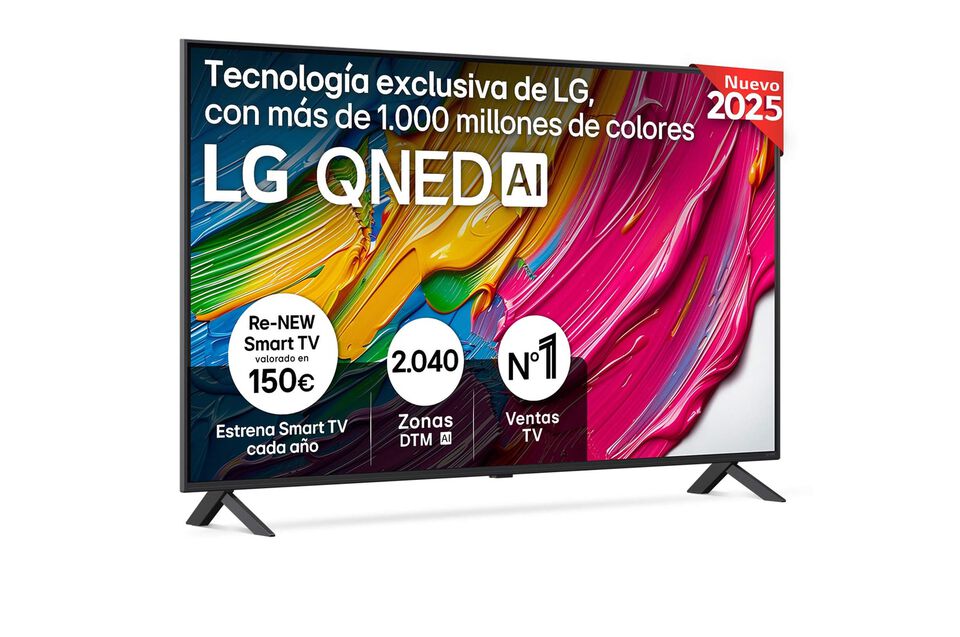 Smart TV LG QNED AI QNED80 55 pulgadas 4K 2025