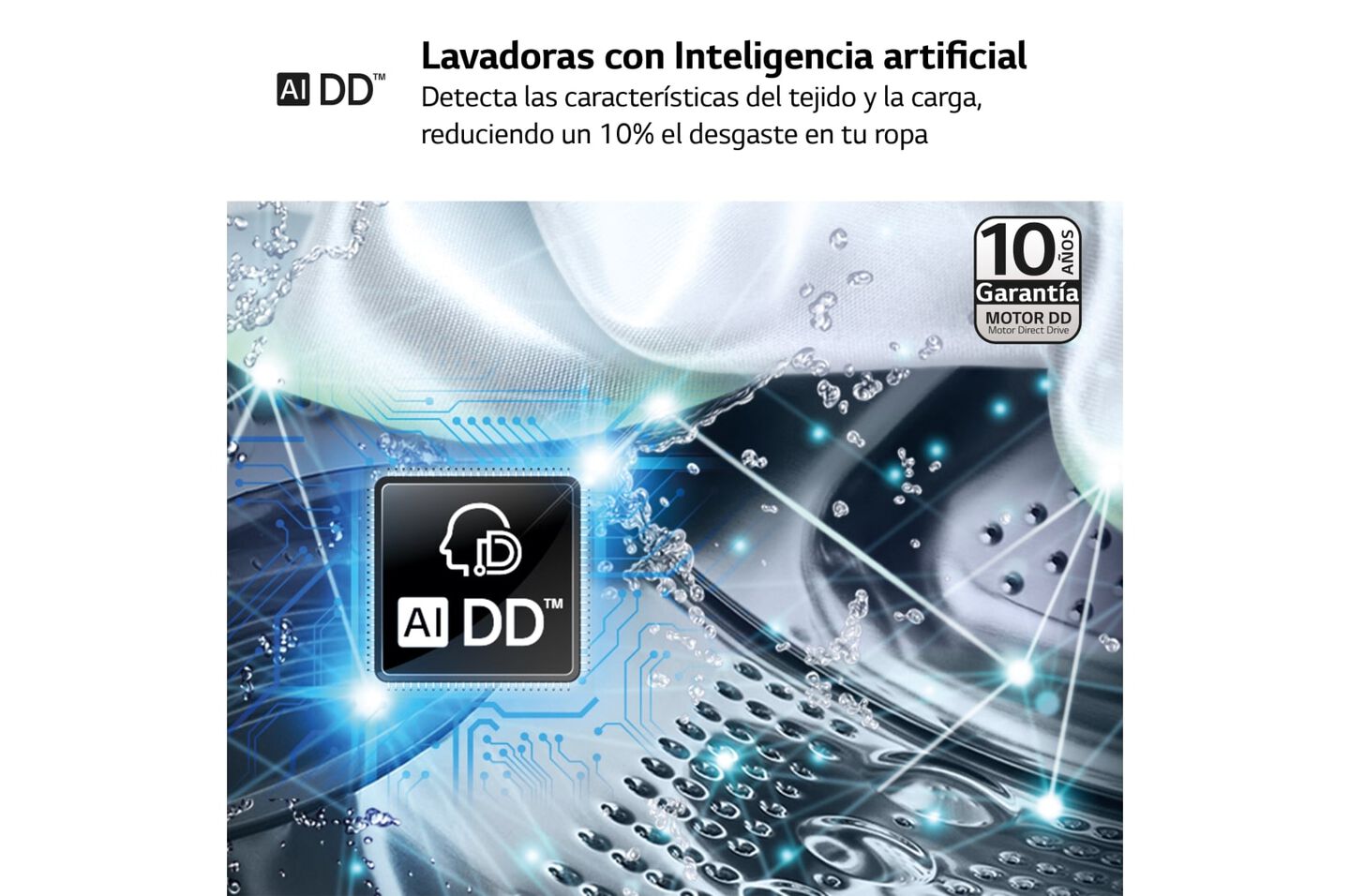 La Lavadora LG F4WR7511AGH es la elección ideal