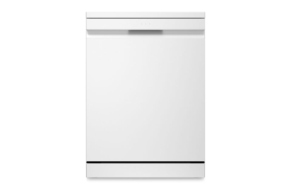 Lavavajillas LG blanco con vapor TrueSteam y QuadWash