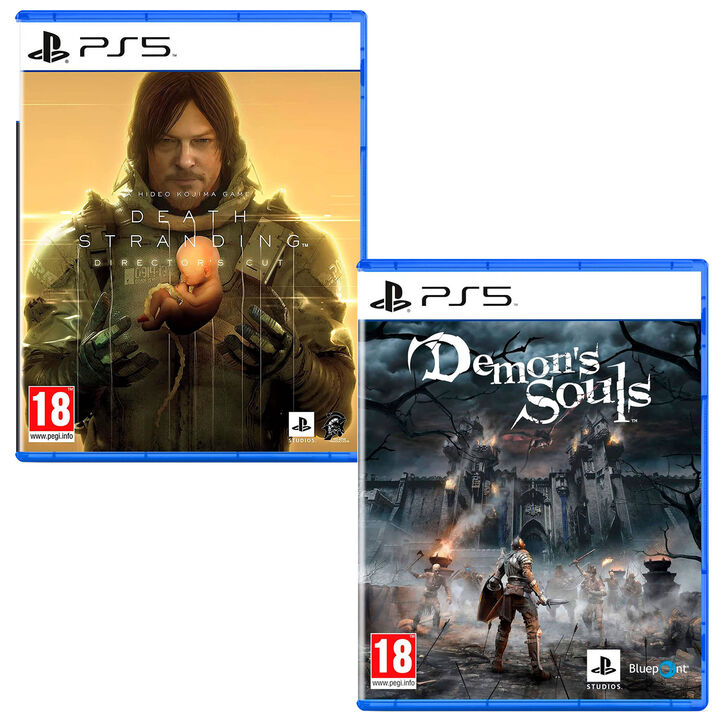 Pack Videojuegos Death Stranding  Director's Cut PS5 + Demo's Souls PS5