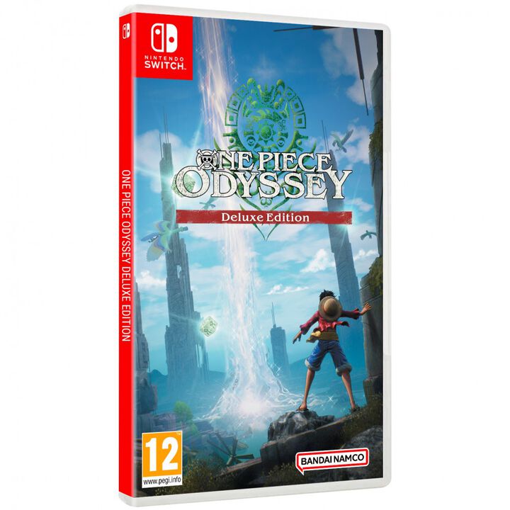 ONE PIECE ODYSSEY DELUXE EDITION SWITCH JUEGO F&Iacute;SICO PARA NINTENDO SWITCH VERSI&Oacute;N ESPA&Ntilde;OLA GARANT&Iacute;A EUROPEA
&Uacute;nete a los Piratas del Sombrero de Paja en Nintendo Switch.
Contenido:
・Juego base
・Escenario adicional "Reuni&oacute;n de recuerdos"
・Conjunto de ropa de viaje
・Ropa de viaje del Rey Francotirador
・Conjunto de Ciudad del Agua
IDIOMAS:
El RPG publicado para conmemorar el 25.&ordm; aniversario de la serie "ONE PIECE", que goza de mucha popularidad tanto en su historia original como en la versi&oacute;n de anime, por fin est&aacute; disponible en Nintendo Switch en una edici&oacute;n de lujo que incluye escenarios y atuendos adicionales.
 
El famoso pirata Monkey D. Luffy, m&aacute;s conocido como Luffy Sombrero de Paja, y su tripulaci&oacute;n navegan por el Nuevo Mundo en busca de nuevas islas donde les aguardan un mont&oacute;n de aventuras.
Sin embargo, durante la traves&iacute;a, una tormenta los sorprende y acaban naufragando. Aparecen en la costa de una exuberante isla tropical rodeada de violentas tempestades...
 
Separado de su tripulaci&oacute;n, Luffy emprende una nueva aventura para encontrar a sus amigos y escapar de la isla.
&iexcl;Los aguardan nuevos enemigos muy peligrosos, aterradoras fuerzas de la naturaleza y mucho m&aacute;s!
 
&iexcl;Juega con los distintos miembros de la tripulaci&oacute;n del Sombrero de Paja en un cl&aacute;sico RPG que se desarrolla en el mundo del famoso anime ONE PIECE!
 
El producto incluye el escenario adicional "Reuni&oacute;n de recuerdos", que se puede jugar tras completar la historia principal. Incluye el "Conjunto de ropa de viaje", la "Ropa de viaje del Rey Francotirador" y el "Conjunto de Ciudad del Agua". El "Conjunto de Ciudad del Agua" se incorpora como novedad en esta edici&oacute;n.
&iexcl;Descubre la "verdad oculta" de la misteriosa isla de Waford con los Piratas del Sombrero de Paja!
Caracter&iacute;sticas:
 
UNA ISLA MISTERIOSA
Luffy decide explorar la isla para reunirse con su tripulaci&oacute;n, que est&aacute; desperdigada. En su camino, se topan con unas ruinas misteriosas y con monstruos nunca vistos. Pese al entusiasmo inicial de los Piratas del Sombrero de Paja por la isla deshabitada, muy pronto todo cambia cuando conocen a dos habitantes humanos: Adio y Lim. &iexcl;Disfruta de esta trama novedosa con dosis de nostalgia del mundo de ONE PIECE!
 
PIRATAS DEL SOMBRERO DE PAJA UNIDOS
&iexcl;Derrota a nuevos enemigos, desvela misterios antiguos y vive toda una aventura con tus Sombrero de Paja favoritos! &iexcl;Los jugadores pueden meterse en la piel, las chanclas y las pezu&ntilde;as de Luffy, Zoro, Nami, Usopp, Sanji, Chopper, Robin, Franky y Brook! Adem&aacute;s de sus destrezas para el combate, cada personaje tiene una habilidad de exploraci&oacute;n especial, como el tirachinas goma goma de Luffy y el don de Zoro para derribar barreras a base de tajos.
 
UN RPG CON EL TOQUE ONE PIECE
Cumple misiones y explora mazmorras aderezadas con el aut&eacute;ntico toque de ONE PIECE. &iexcl;El sistema de escenas dram&aacute;ticas te llevar&aacute; a vivir situaciones inesperadas y aleatorias! &iquest;Qu&eacute; har&aacute;s si un enemigo intimida a Usopp y toca ir a rescatarlo? Adem&aacute;s de las batallas en zonas aleatorias, donde los jugadores se desplazan por distintas zonas de batalla, el sistema de escenas dram&aacute;ticas permite que las batallas se desarrollen de forma imprevista y den lugar a situaciones sorprendentes, en las que los jugadores tendr&aacute;n que elaborar una estrategia y usar las habilidades &uacute;nicas de los Piratas del Sombrero de Paja para derrotar a los enemigos. Aparte del episodio principal, los jugadores encontrar&aacute;n tambi&eacute;n historias secundarias y batallas con las que sumergirse a&uacute;n m&aacute;s en un universo de ONE PIECE diferente.
Una gran aventura a trav&eacute;s de "recuerdos" nost&aacute;lgicos
La gran aventura que vas a vivir comienza en el "lugar de los recuerdos" de la tripulaci&oacute;n del Sombrero de Paja.
Vive una "nueva aventura &eacute;pica" en un "mundo nost&aacute;lgico" que solo pueden describir los Piratas del Sombrero de Paja dos a&ntilde;os despu&eacute;s.
Disfruta de la historia completa de ONE PIECE ODYSSEY con la ONE PIECE ODYSSEY Deluxe Edition
El producto incluye el escenario adicional "Reuni&oacute;n de recuerdos", que se puede jugar tras completar la historia principal. Incluye el "Conjunto de ropa de viaje", la "Ropa de viaje del Rey Francotirador" y el "Conjunto de Ciudad del Agua". El "Conjunto de Ciudad del Agua" se incorpora como novedad en esta edici&oacute;n.