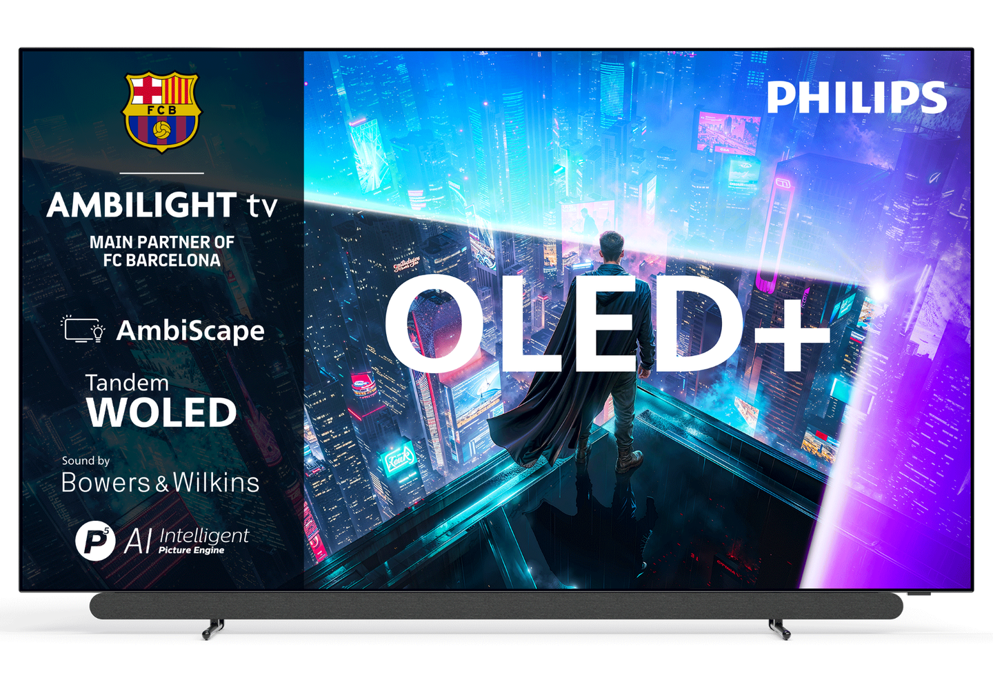 Smart TV 55" 55OLED911/12 4K OLED+ Ambilight