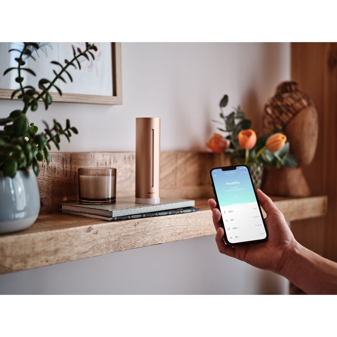Consigue un hogar más saludable con el medidor de la calidad del aire de Netatmo