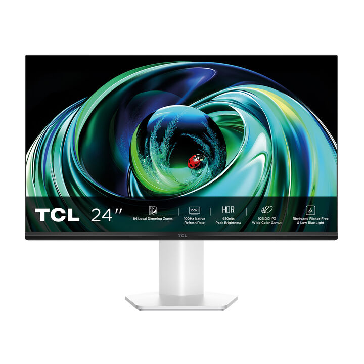 Descubre una experiencia visual impresionante con el monitor TCL 25G54. Diseñado para gamers y profesionales que buscan imagen nítida, colores precisos y alto rendimiento, este monitor de 24,5"" combina tecnología Mini LED y un panel IPS para ofrecer colores vibrantes y ángulos de visión amplios.

Principales ventajas:
Pantalla Full HD (1920×1080) con 144 Hz de frecuencia de actualización y 5 ms GTG, ideal para juegos y tareas que requieren rapidez y fluidez.
Tecnología HDR DisplayHDR400 con 84 zonas de atenuación local para negros más profundos y contrastes impresionantes.
Cobertura de color profesional: 99 % sRGB y 93 % DCI-P3, con Delta E＜2, asegurando colores precisos y naturales.
Protección ocular TÜV: sin parpadeos y baja luz azul para largas sesiones sin fatiga visual.
Diseño elegante y funcional: pantalla plana, soporte ajustable con inclinación de -5° a +15° y compatibilidad VESA 75×75 para montaje en pared.
Conectividad práctica: HDMI 1.4, VGA y conector para auriculares, listo para tu setup.

Especificaciones rápidas:
Tamaño de pantalla: 24,5""
Panel: IPS, Mini LED
Resolución: 1920×1080 FHD
Brillo máximo: 450 nits
Contraste nativo: 1300:1
Tiempo de respuesta: 5 ms GTG
Audio: sin altavoces
Peso con soporte: 3 kg

TCL 25G54, el monitor que eleva tu experiencia visual con velocidad, nitidez y color profesional, perfecto para gaming, entretenimiento y productividad.