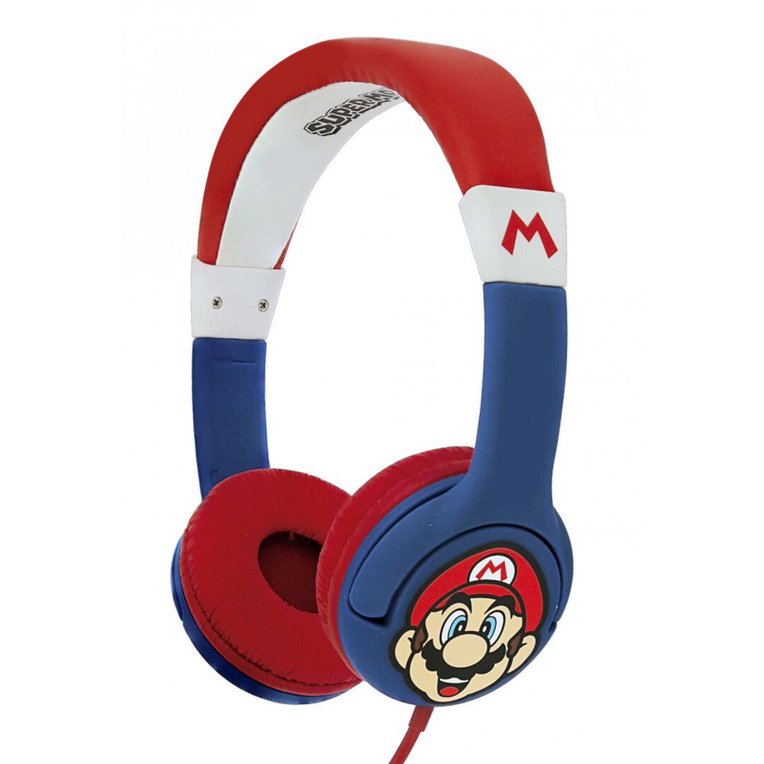 Auricular Infantil Super Mario Limitador Volumen