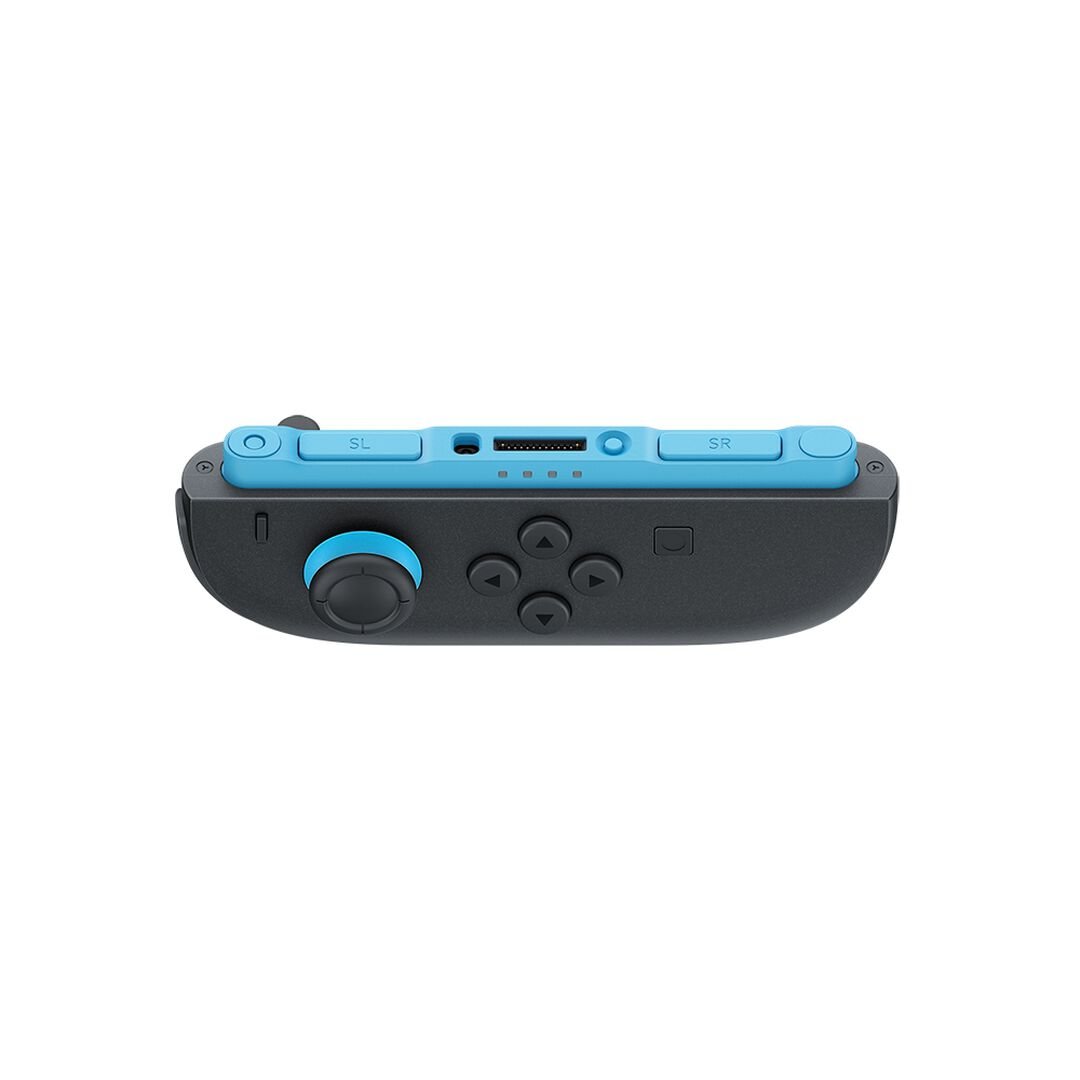 JOY-CON 2 (IZQUIERDO) - AZUL CLARO PARA NINTENDO SWITCH 2 VERSIÓN ESPAÑOLA
1 Joy-Con 2 izquierdo de color azul claro para la consola Nintendo Switch 2, actualizado para que sea mucho más fácil el control del movimiento, vibración HD 2 y con el nuevo botón C para acceder fácilmente a GameChat, además de usar el nuevo modo ratón en juegos compatibles.
El mando tiene acelerómetro, giroscopio, sensor del ratón, un tiempo de carga de aproximadamente 3,5 horas y una duración de la batería de aproximadamente de 20 horas.
Especificaciones:
Peso Aproximadamente 66 g
Tamaño Aproximadamente 116 mm × 14,4 mm × 30,7 mm
Batería interna Batería de ion de litio; capacidad de la batería: 500 mAh.
Conectividad Bluetooth
Botones 
Palanca izquierda (se puede pulsar)
Botones direccionales y L, ZL, SL, SR y −
Botón de captura
Botón de extracción
Botón SYNC JOY-CON 2 (IZQUIERDO) - AZUL CLARO PARA NINTENDO SWITCH 2 VERSIÓN ESPAÑOLA
1 Joy-Con 2 izquierdo de color azul claro para la consola Nintendo Switch 2, actualizado para que sea mucho más fácil el control del movimiento, vibración HD 2 y con el nuevo botón C para acceder fácilmente a GameChat, además de usar el nuevo modo ratón en juegos compatibles.
El mando tiene acelerómetro, giroscopio, sensor del ratón, un tiempo de carga de aproximadamente 3,5 horas y una duración de la batería de aproximadamente de 20 horas.
Especificaciones:
Peso Aproximadamente 66 g
Tamaño Aproximadamente 116 mm × 14,4 mm × 30,7 mm
Batería interna Batería de ion de litio; capacidad de la batería: 500 mAh.
Conectividad Bluetooth
Botones 
Palanca izquierda (se puede pulsar)
Botones direccionales y L, ZL, SL, SR y −
Botón de captura
Botón de extracción
Botón SYNC